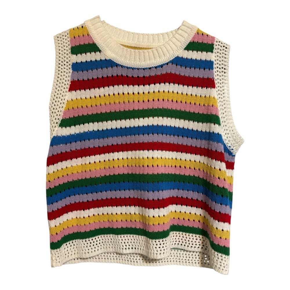 SHEIN Multicolor Knit Top